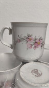 Hrnky z českého porcelánu - sada - 2