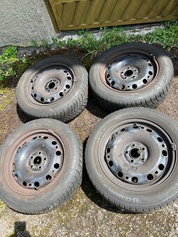 Plechová kola na škodu 185/60 r15 - 2