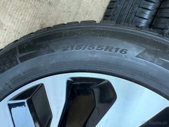 R16 ORIG.ZIMNÍ ALU KOLA HONDA CIVIC 215/55/16 95% - 2