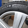Kola na Mercedes, originál ALU + zimní Michelin - 2