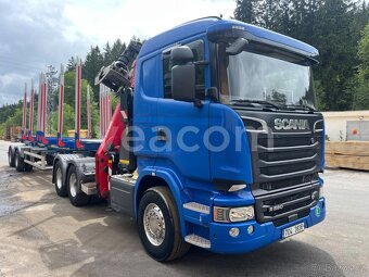 Lesní souprava Scanii R580 6x4 + HR a návěs Svan NCH35 - 2