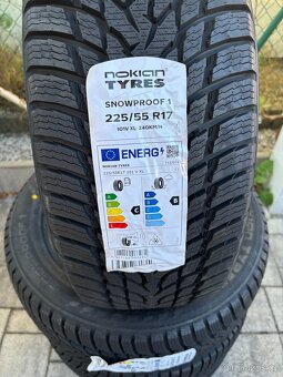 Prodám zimní pneumatiky 225/55R17 101V XL - 2