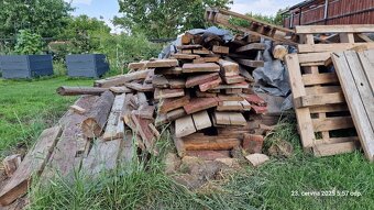 Dřevo, fošny, prkna, trámky - na stavbu, na zátop. - 2