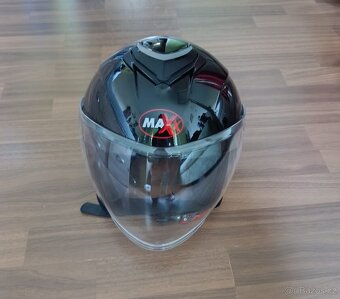 MAXX - OF 852 skůtrová helma černá 60 cm XL - 2
