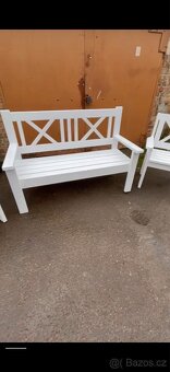 Lavička a židle (ruční výroba) - 2