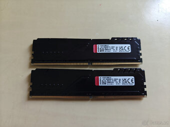 RAM paměti 32GB (2x16GB) DDR4 3200 Kingston Fury Beast Black - 2
