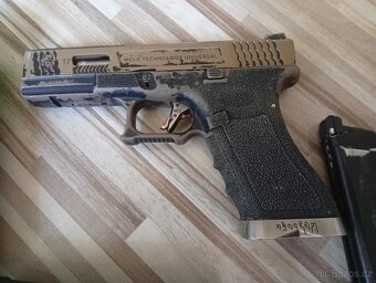 Airsoft WE WE17 T10 WET (GBB, celokovová) coyote - 2