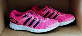 LUXUSNÍ RŮŽOVÉ BOTASKY - ADIDAS DURAMO 6 - vel. 42 - 2
