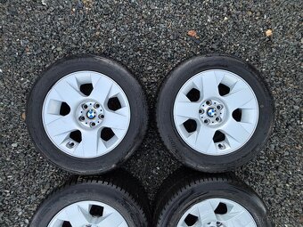 Alu kola na BMW 7 R17 zimní pneu 245/55/17 - 2
