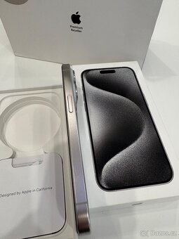 iPhone 15 pro Titanium White 128GB - 2