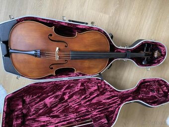Violoncello 4/4 - Leonardo LC-2744-M+ hardcase - 2