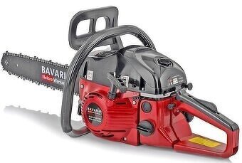 Motorová řetězová pila 5,5HP 2x řetěz 2x lišta +startér olej - 2