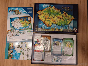 Česko hrou - desková hra deskovka - 2