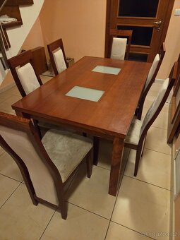 Jídelní stůl + židle - 2