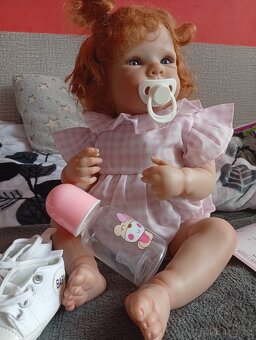 Realistická Reborn panenka zrzečka Bettie - 2