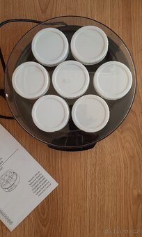 Jogurtovač Guzzanti se skleněnými nádobkami - TOP stav - 2