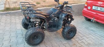 Dětská čtyřkolka 125 cm3 s vlekem - 2