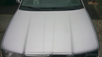 Přední kapota Škoda Octavia I černá a stříbrná - 2