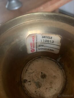 Kovová retro váza - 2