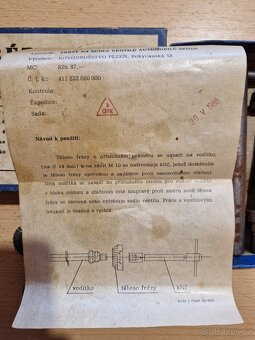 Frézy na sedla ventilů - 2