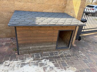 Bouda pro psa - zateplená - 2