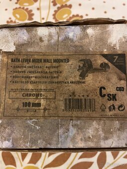 Vanová baterie 100 mm - nová - 2