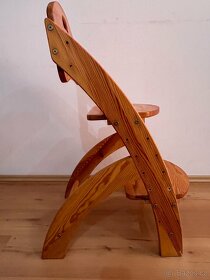 Dřevěná rostoucí židle - 2