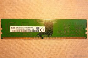 Prodám 1 kus RAM, operační pamět - 8GB DDR4 - 2