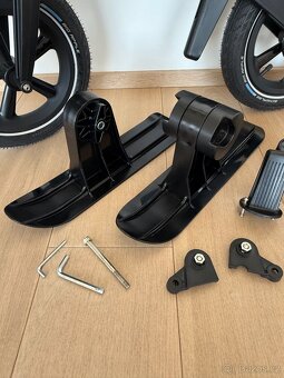 FirstBIKE Limited Edition Black + ski + Adaptér - 2