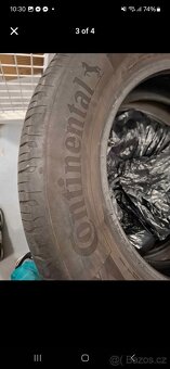 Sada letní pneu continental 215/65/17 - 2
