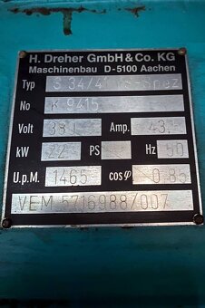 Drtič plastů DREHER S34/41 VS - 2