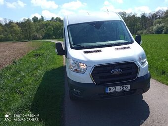 Ford Transit 2.0 96 kw r.2020 koupeno ČR servisní kniha - 2