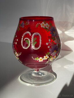 Výroční ,jubilejní sklenka k 60.narozeninám - 2