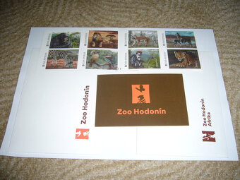 známkový sešitek 50 LET ZOO HODONÍN - VZ ZS: 0189 - 2