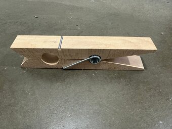 Dřevěný kolík na prádlo - velká verze 22 cm - 2