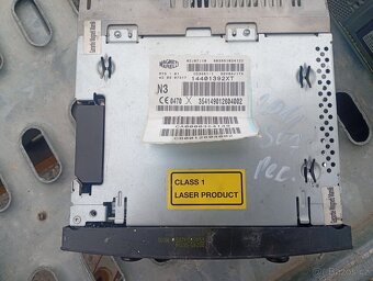 PEUGEOT 807, FIAT ULYSSE, CITROEN C8, ORIG. RÁDIO S NAVI - 2