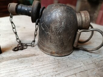 Starý Ruční Hořák / Pájecí Lampa - Značka EH 401 - 2