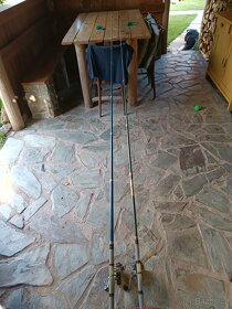 Prut teleskop naviják ťap 441 2 ks retro - 2