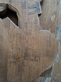 Dřevěná plastika na zeď - 2