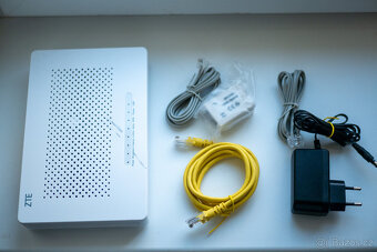 Bezdrátový VDSL WiFi router ZTE H267A, záruka, příslušenství - 2