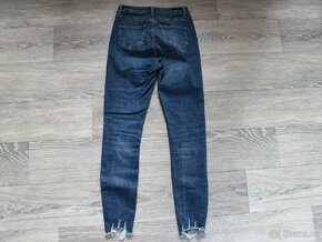 Dívčí džíny, modré, velmi pěkné - 2