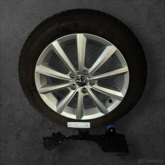 Originální alu kola VW 5x100 + zimní 185/60r16 - 2