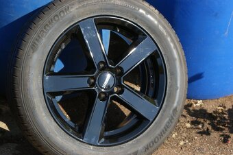 krasna cerna alu kola Ford a letni 215/55R16 2ks jsou nove - 2