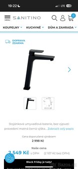 Vodovodní baterie , servopohon, trojcestný ventil - 2