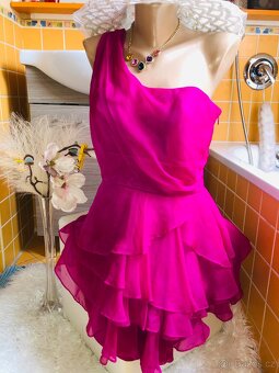 saty # spolecenske# hostnasvatbu# magenta# fuchsiova - 2