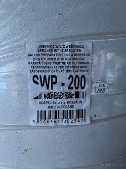 Bojler Kospel SWP 200 - 2