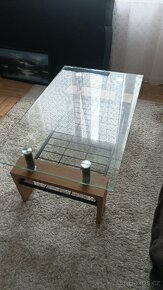 Prodám nový konferenční skleněný stůl - 2