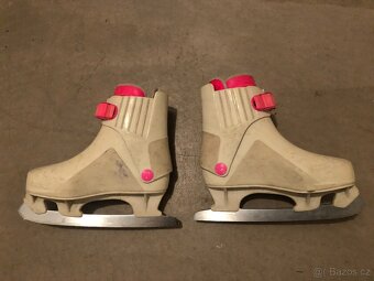 Dětské dívčí brusle - jednopřezkové - 2