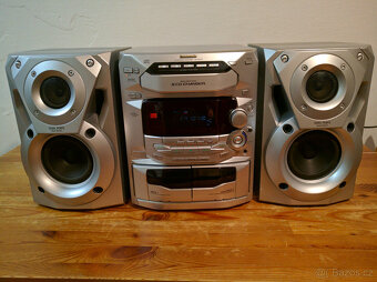 Věž Panasonic SA-AK18, 2 x 40W/6Ω RMS - 2