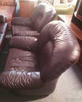 Kožená sedací souprava - 2